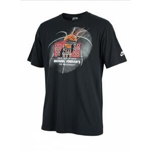 Vintage 90s Nike Michael Jordan’s Restaurant T-Shirt Black XL Made in USA BB